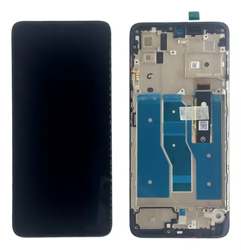 Módulo Motorola Moto G72 Con Marco Negro OLED