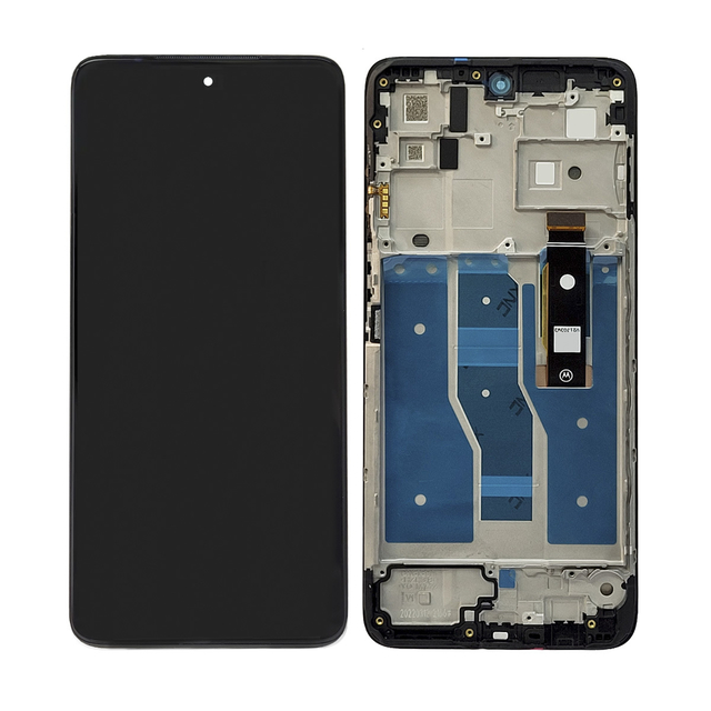 Módulo Motorola Moto G82 5G Con Marco Negro Original