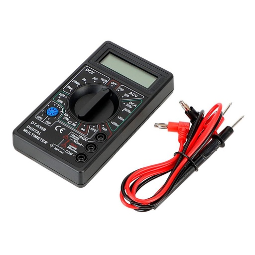 [HDT830D] Multimetro Digital DT830D Tester Con Cables