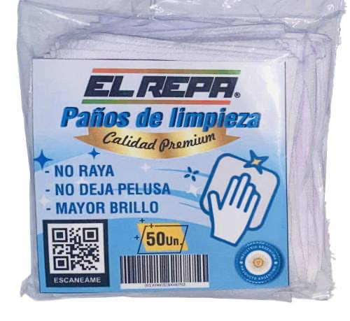 [IX50PR] Paño X50 Unidades Premium - Sin Pelusas para Remanufactura
